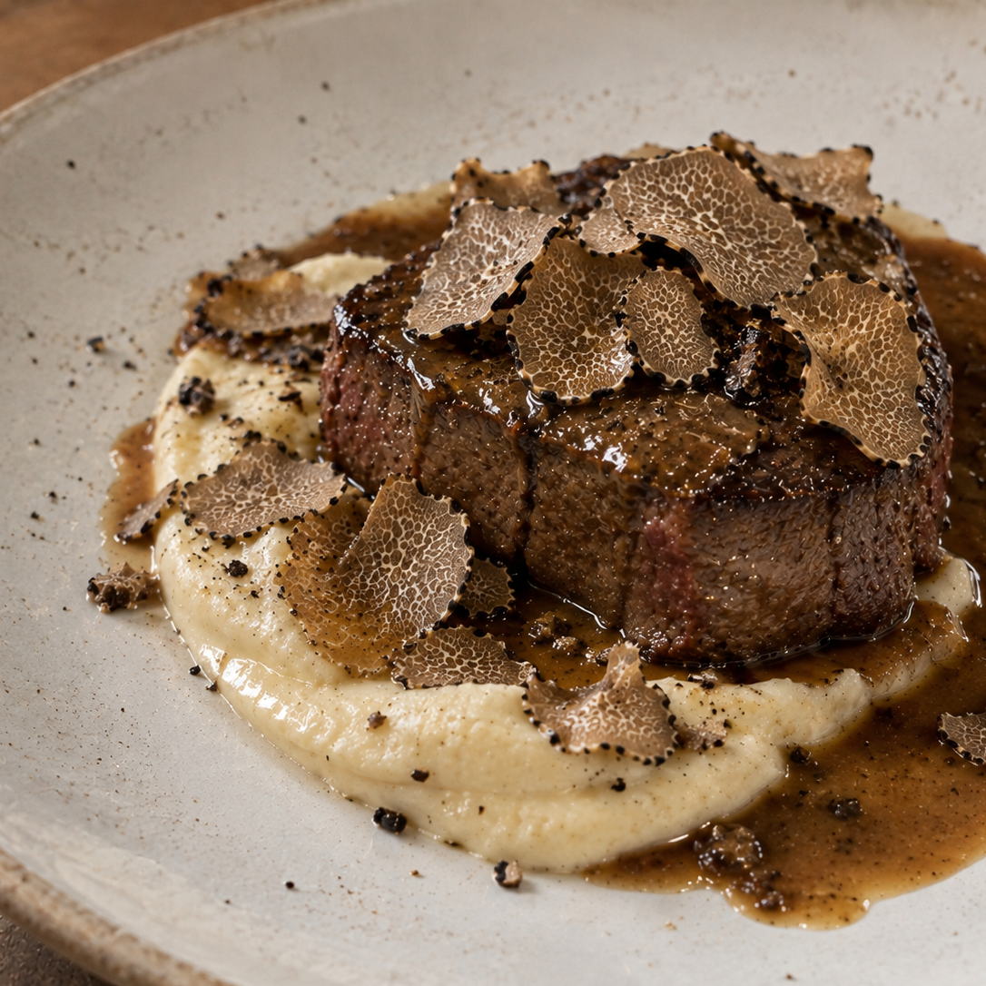 Rinderfilet mit Trüffel-Jus