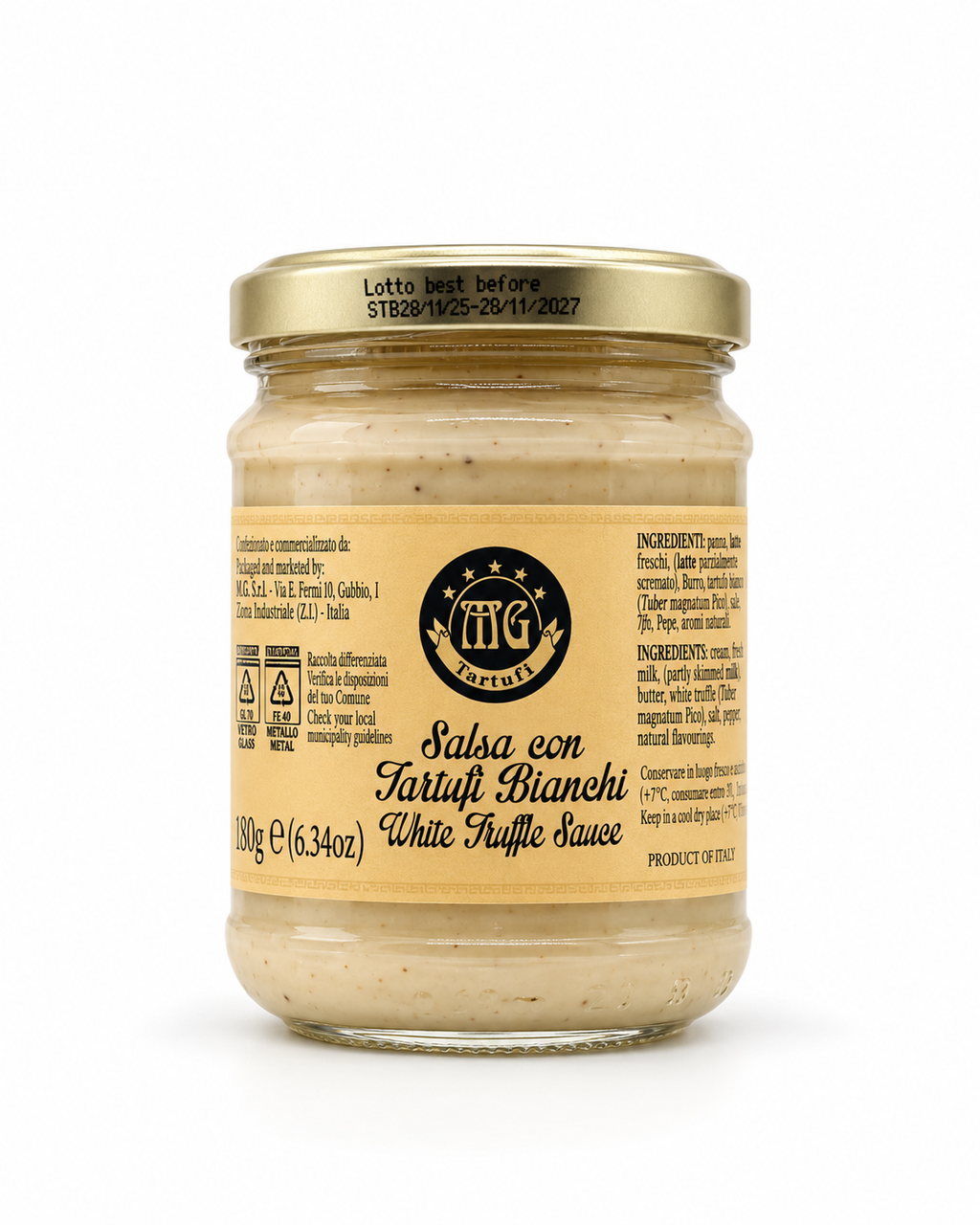 Salsa mit weißem Trüffel